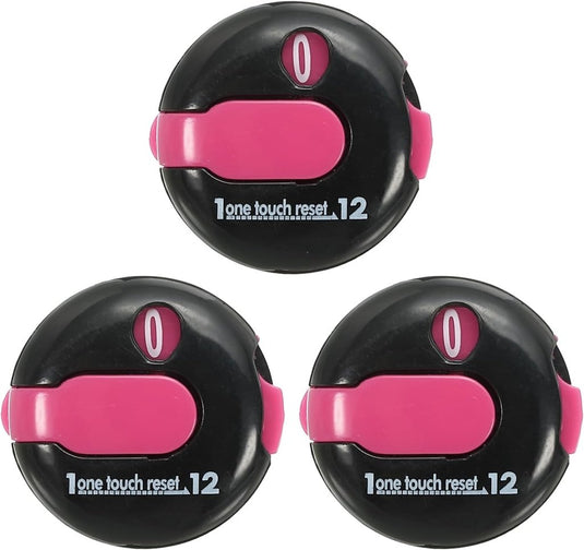 PATIKIL Golf Score Teller Mini Golf Shot Slag Bevestiging Teller Clicker Clip voor Golfers Handschoen Tas Hoed - happygetfit.com