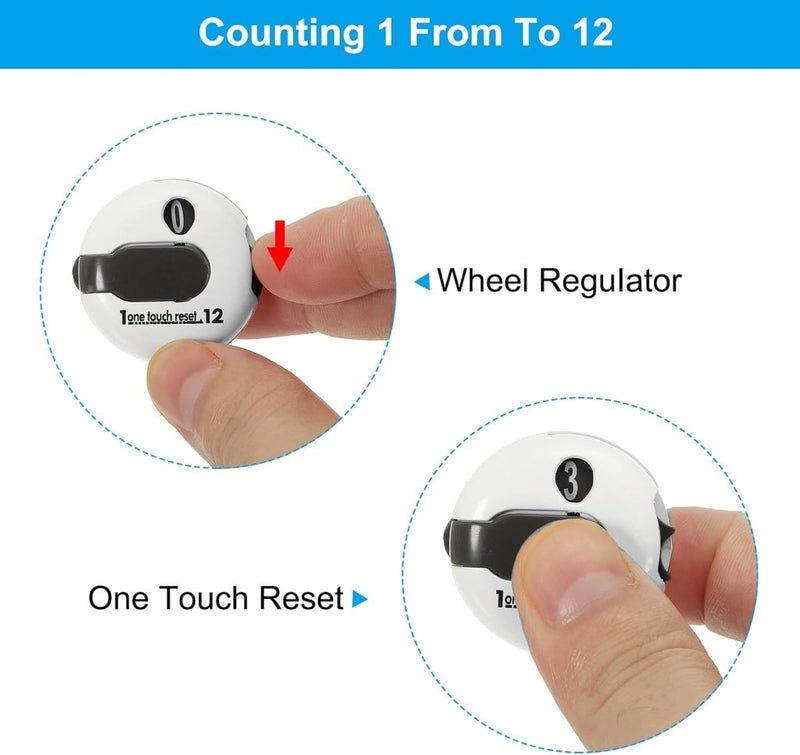 Load image into Gallery viewer, PATIKIL Golf Score Teller Mini Golf Shot Slag Bevestiging Teller Clicker Clip voor Golfers Handschoen Tas Hoed - happygetfit.com

