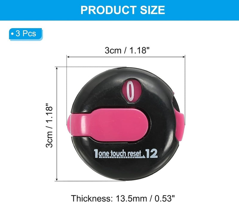 Load image into Gallery viewer, PATIKIL Golf Score Teller Mini Golf Shot Slag Bevestiging Teller Clicker Clip voor Golfers Handschoen Tas Hoed - happygetfit.com
