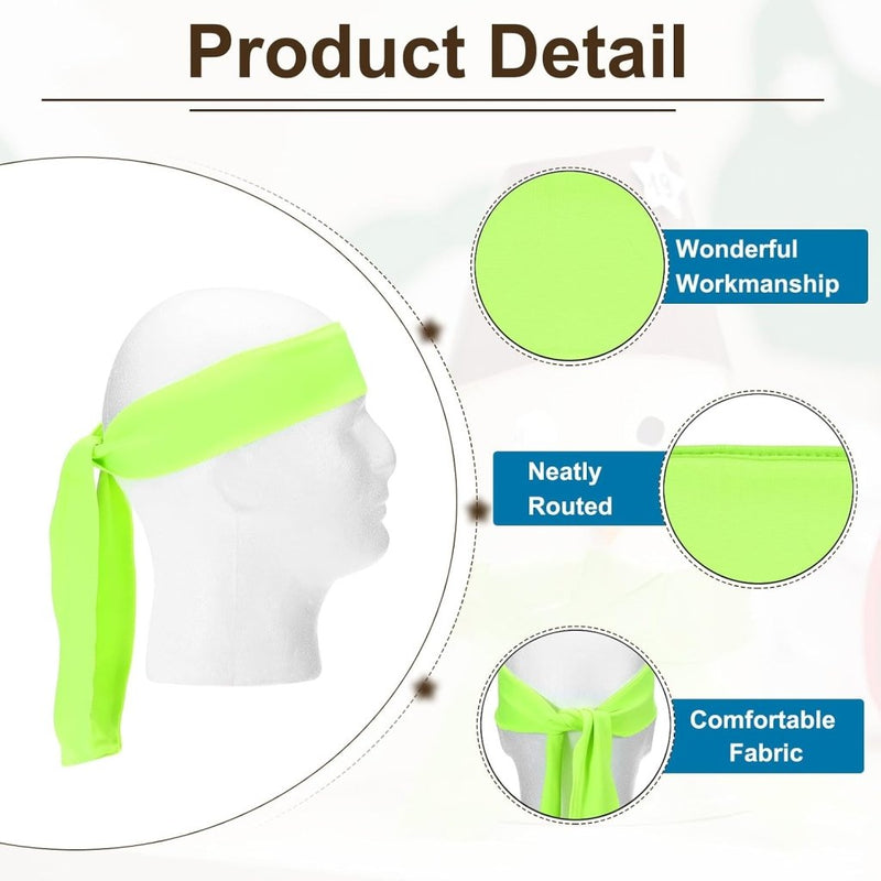 Load image into Gallery viewer, PATIKIL Hoofdbanden Hoofdbanden, Ninja Karate Hoofdband Verstelbare Sport Tie Zweetafvoerende Workout Hoofdband - happygetfit.com
