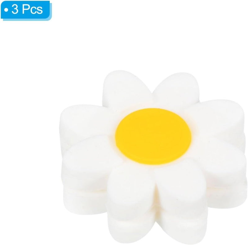 Load image into Gallery viewer, PATIKIL Tennisracketdempers, 3 stuks zachte siliconen tennisracket trillingsdempers voor tenniscadeau, wit - happygetfit.com
