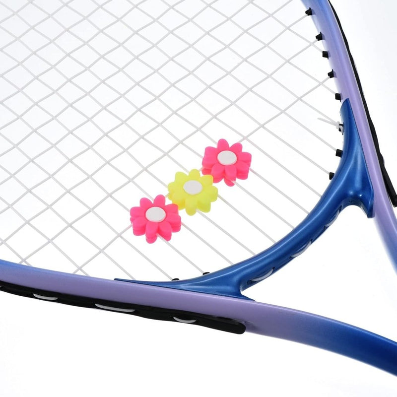 Load image into Gallery viewer, PATIKIL Tennisracketdempers, 3 stuks zachte siliconen tennisracket trillingsdempers voor tenniscadeau, wit - happygetfit.com

