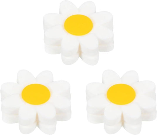 PATIKIL Tennisracketdempers, 3 stuks zachte siliconen tennisracket trillingsdempers voor tenniscadeau, wit - happygetfit.com