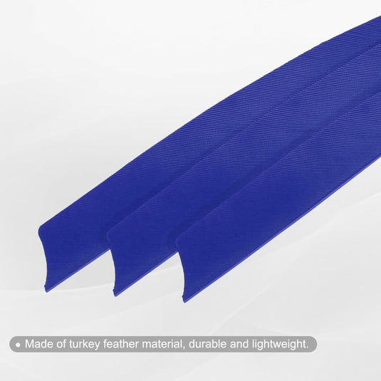 Pijlveren 25 stuks 100 mm van echte kalkoenveren – boogschiet fletching – reserveveren voor houten en carbon pijlen - happygetfit.com