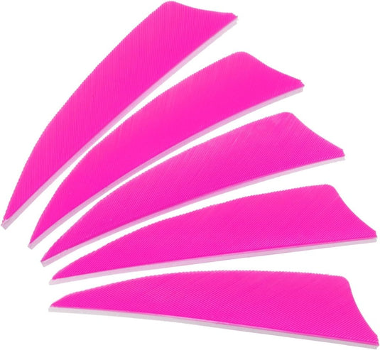 Pijlveren 50 stuks 4 inch van kalkoenveer – arrow fletching – boogschieten accessoires - happygetfit.com