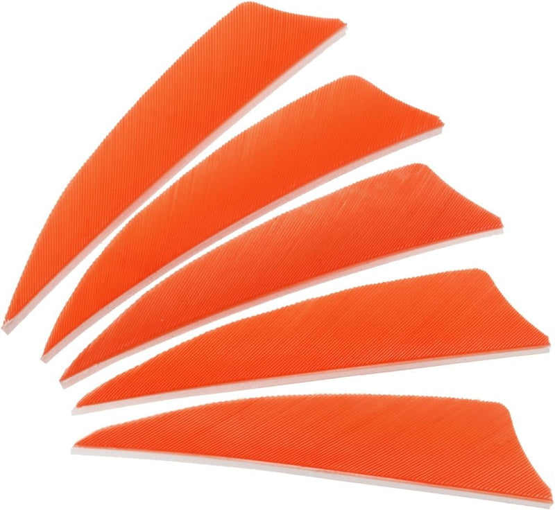 Chargez l'image dans la visionneuse de la galerie, Pijlveren 50 stuks 4 inch van kalkoenveer – arrow fletching – boogschieten accessoires - happygetfit.com
