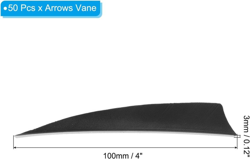 Chargez l'image dans la visionneuse de la galerie, Pijlveren 50 stuks 4 inch van kalkoenveer – arrow fletching – boogschieten accessoires - happygetfit.com
