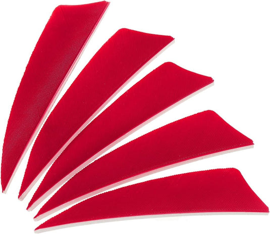 Pijlveren 50 stuks 4 inch van kalkoenveer – arrow fletching – boogschieten accessoires - happygetfit.com
