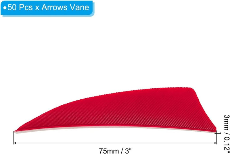 Chargez l'image dans la visionneuse de la galerie, Pijlveren 50 stuks 4 inch van kalkoenveer – arrow fletching – boogschieten accessoires - happygetfit.com
