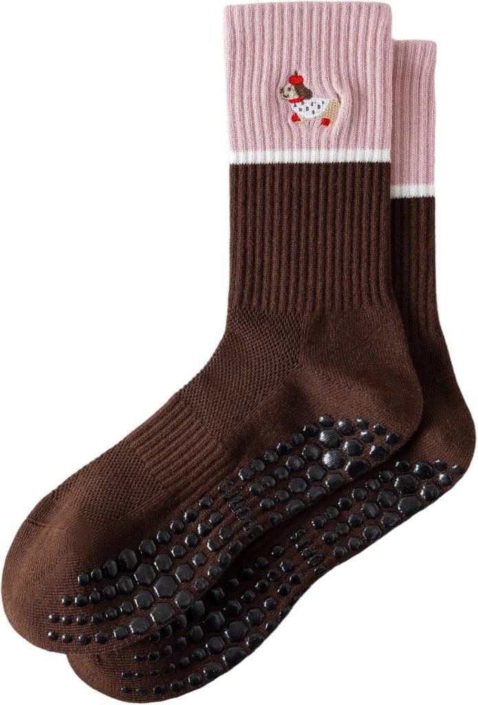 Carica immagine in Galleria Viewer, Pilates antislip sokken dames maat 36-40 met gripnoppen – yoga sokken – fitness sokken - happygetfit.com
