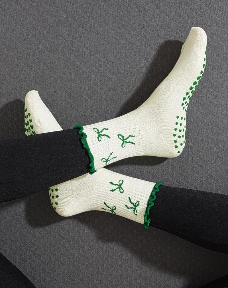 Carica immagine in Galleria Viewer, Pilates antislip sokken dames maat 36-40 met gripnoppen – yoga sokken – fitness sokken - happygetfit.com
