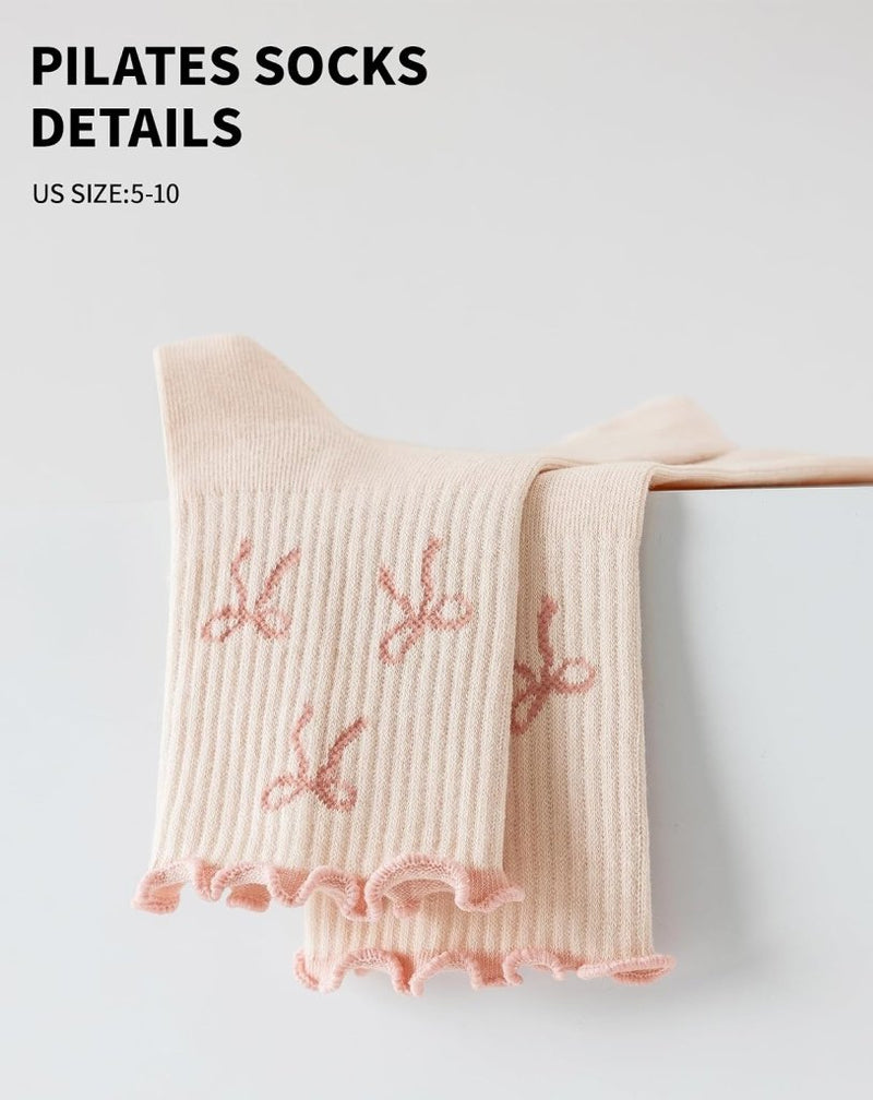 Carica immagine in Galleria Viewer, Pilates antislip sokken dames maat 36-40 met gripnoppen – yoga sokken – fitness sokken - happygetfit.com
