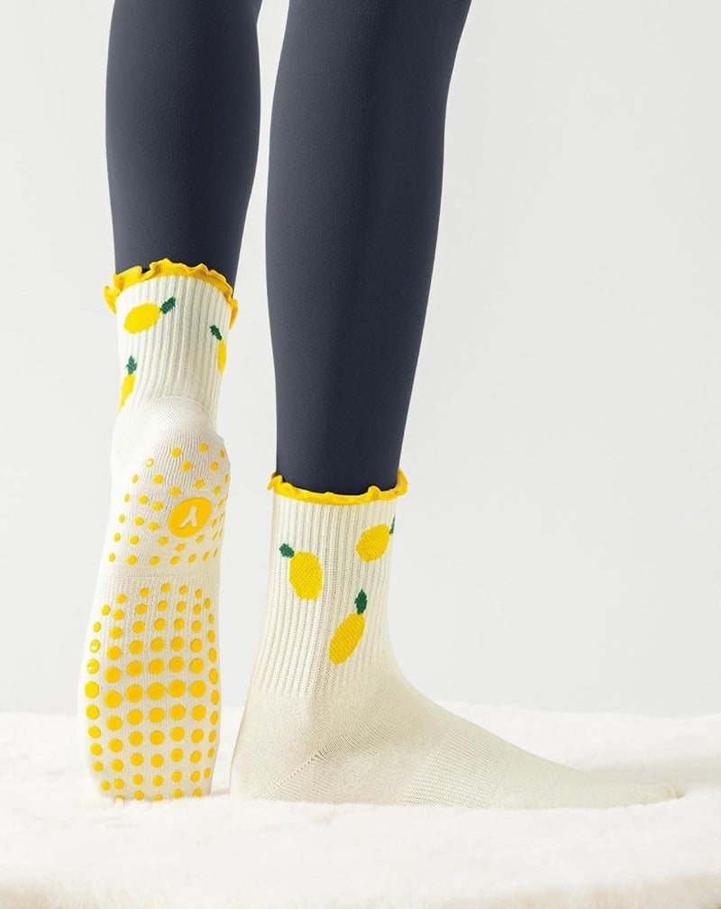 Carica immagine in Galleria Viewer, Pilates antislip sokken dames maat 36-40 met gripnoppen – yoga sokken – fitness sokken - happygetfit.com
