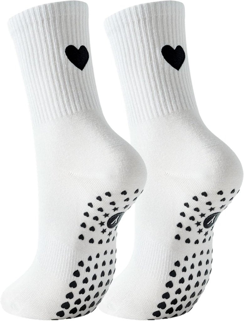 Carica immagine in Galleria Viewer, Pilates antislip sokken dames maat 36-40 met gripnoppen – yoga sokken – fitness sokken - happygetfit.com
