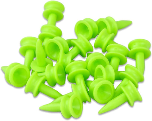 Plastic Golf Tees Gemengde Grootte Kasteel Tees Golf 120 Count - happygetfit.com
