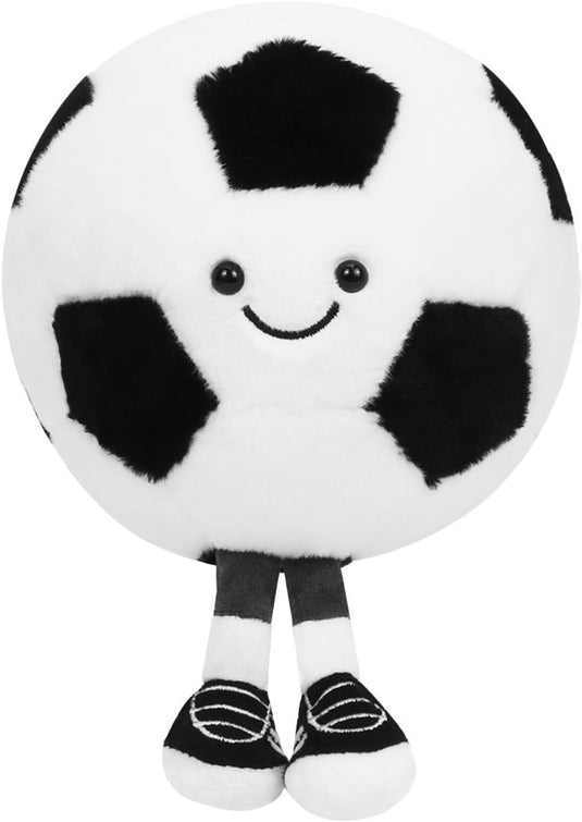 Pluche basketbal kussen 27 cm - happygetfit.com