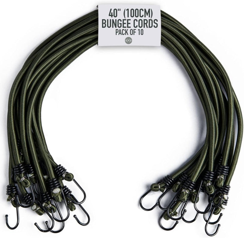 Load image into Gallery viewer, Pluvios Robuuste snelbinders met haken, 10 stuks, maat naar keuze, elastische multifunctionele rubberen spanbanden voor bagage, dakdragers, camping, weerbestendig, UV-bestendige snelbinder, 30 cm - happygetfit.com
