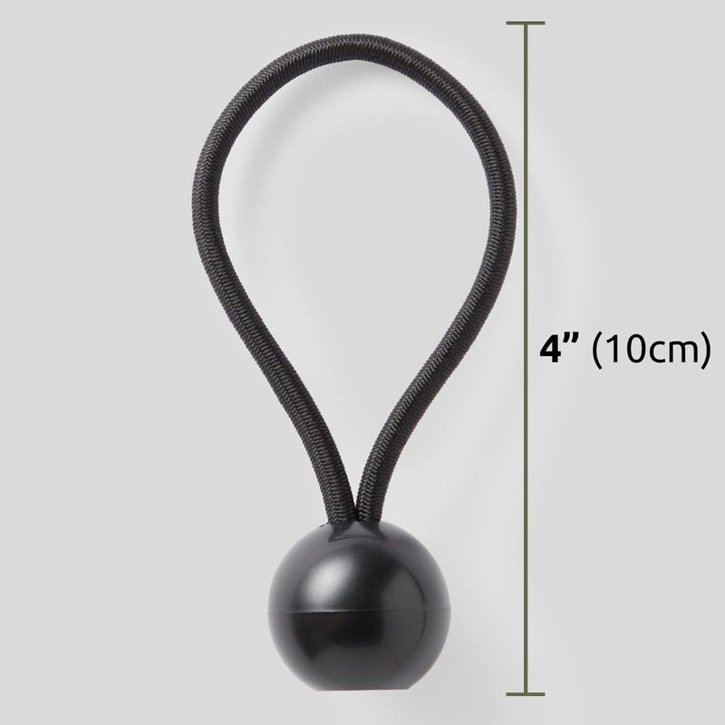 Load image into Gallery viewer, Pluvios Robuuste snelbinders met haken, 10 stuks, maat naar keuze, elastische multifunctionele rubberen spanbanden voor bagage, dakdragers, camping, weerbestendig, UV-bestendige snelbinder, 30 cm - happygetfit.com
