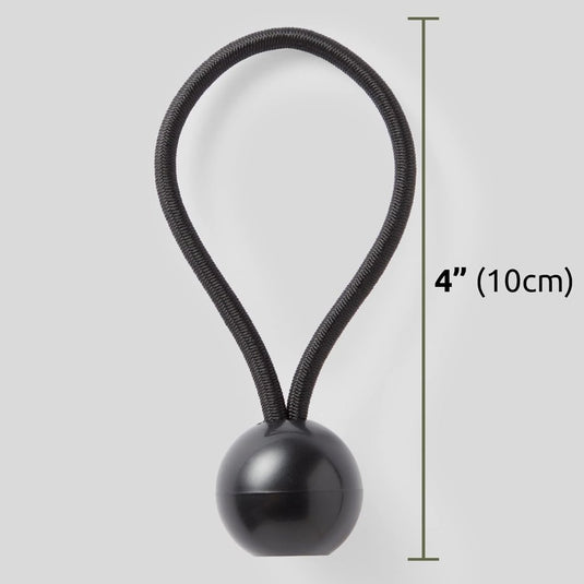 Pluvios Robuuste snelbinders met haken, 10 stuks, maat naar keuze, elastische multifunctionele rubberen spanbanden voor bagage, dakdragers, camping, weerbestendig, UV-bestendige snelbinder, 30 cm - happygetfit.com