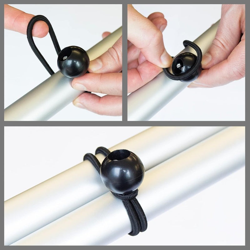 Load image into Gallery viewer, Pluvios Robuuste snelbinders met haken, 10 stuks, maat naar keuze, elastische multifunctionele rubberen spanbanden voor bagage, dakdragers, camping, weerbestendig, UV-bestendige snelbinder, 30 cm - happygetfit.com
