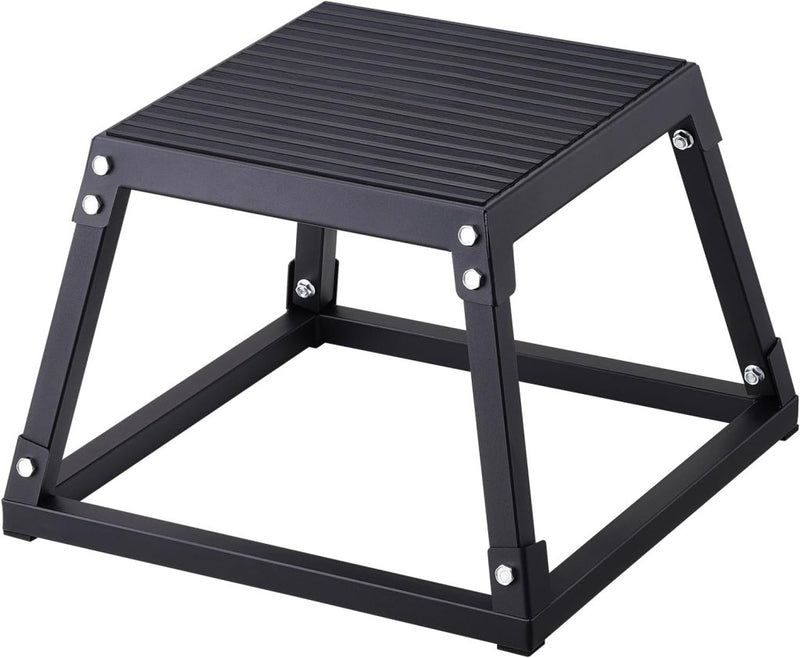 Laad afbeelding in Galerijviewer, Plyo box set 3 stuks 30 46 en 61 cm van staal tot 227 kg – jump box – plyometrische training - happygetfit.com

