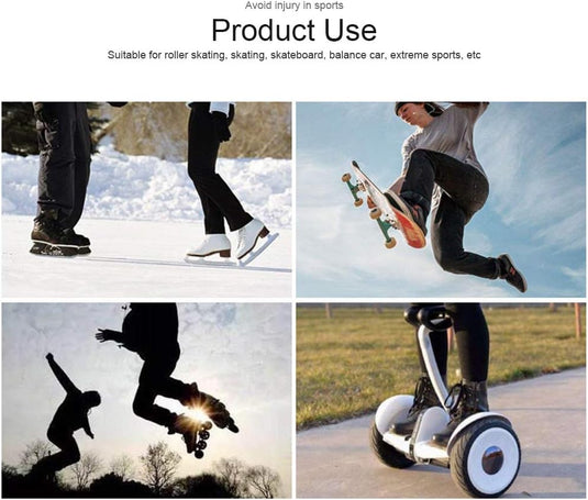 Polsbeschermers set van 2 voor skaten en skateboarden - happygetfit.com