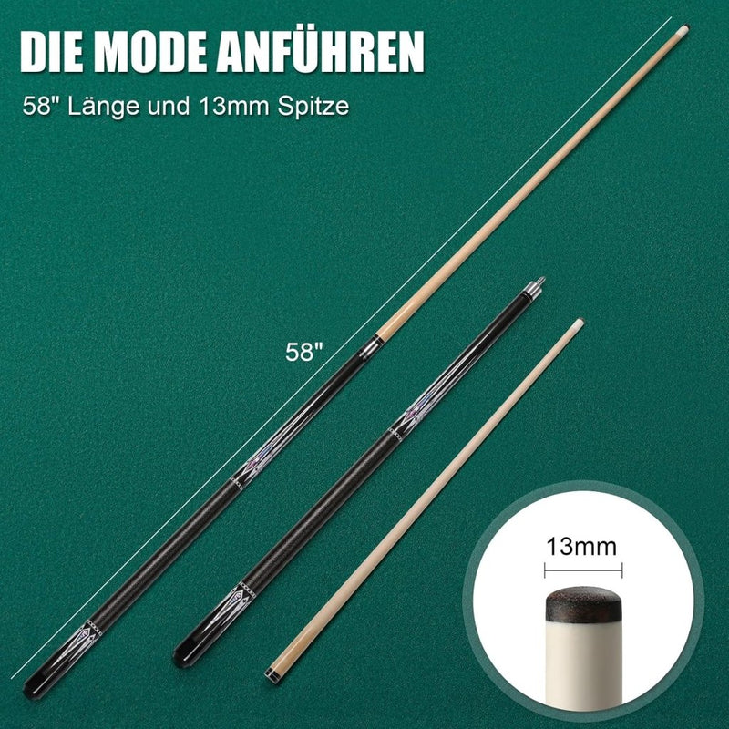 Load image into Gallery viewer, Poolkeu 147 cm 20 oz esdoornhout - happygetfit.com
