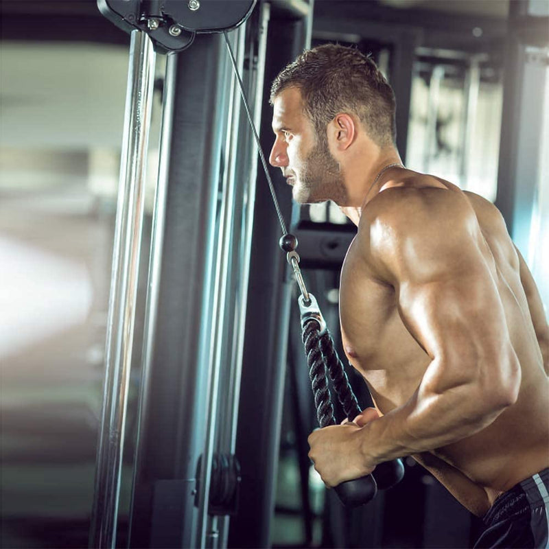 Laad afbeelding in Galerijviewer, POWER GUIDANCE Cable Machine Attachment, LAT Pulldown Attachments, Cable Attachments for Gym, Home Gym Accessories - happygetfit.com
