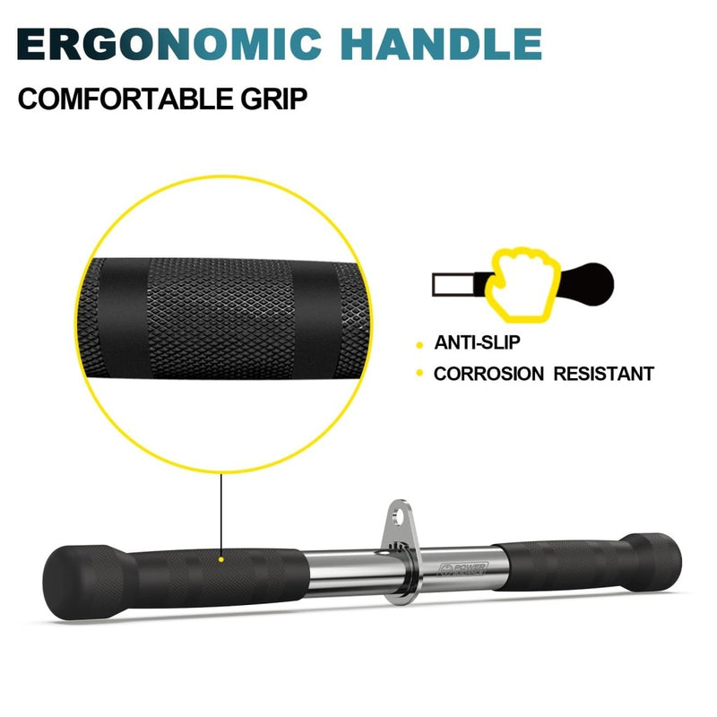 Laad afbeelding in Galerijviewer, POWER GUIDANCE Cable Machine Attachment, LAT Pulldown Attachments, Cable Attachments for Gym, Home Gym Accessories - happygetfit.com
