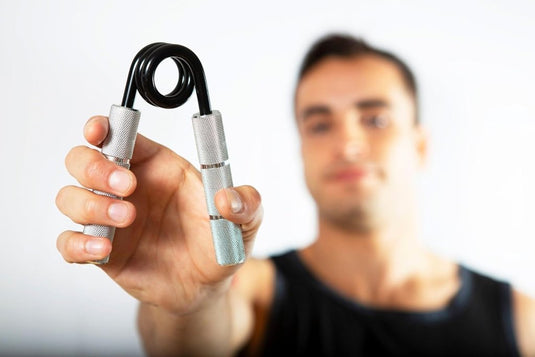 Powerball Metal Power Grippers Professional Grade - 8 weerstanden voor Grip, Pols & Arm Training (50lbs - 400lbs) - happygetfit.com