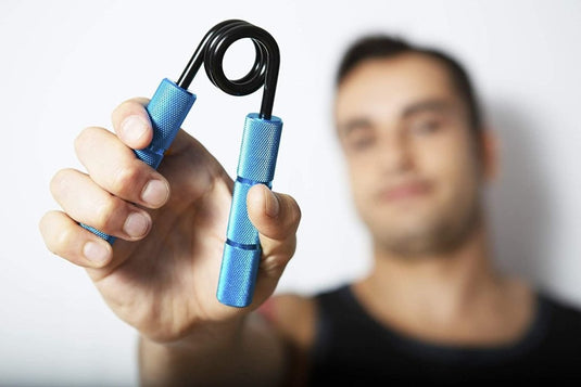 Powerball Metal Power Grippers Professional Grade - 8 weerstanden voor Grip, Pols & Arm Training (50lbs - 400lbs) - happygetfit.com
