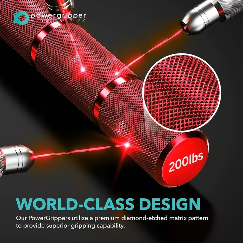 Load image into Gallery viewer, Powerball Metal Power Grippers Professional Grade - 8 weerstanden voor Grip, Pols &amp; Arm Training (50lbs - 400lbs) - happygetfit.com
