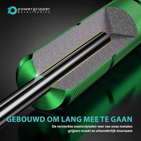 Powerball Metal Power Grippers Professional Grade - 8 weerstanden voor Grip, Pols & Arm Training (50lbs - 400lbs) - happygetfit.com
