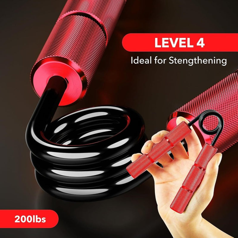 Load image into Gallery viewer, Powerball Metal Power Grippers Professional Grade - 8 weerstanden voor Grip, Pols &amp; Arm Training (50lbs - 400lbs) - happygetfit.com
