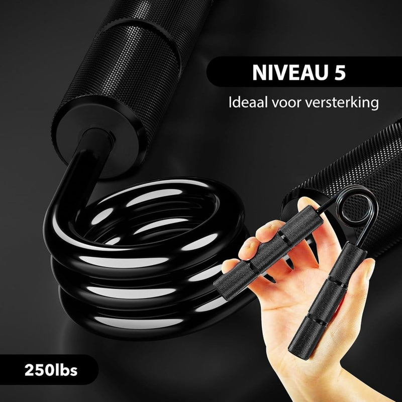 Load image into Gallery viewer, Powerball Metal Power Grippers Professional Grade - 8 weerstanden voor Grip, Pols &amp; Arm Training (50lbs - 400lbs) - happygetfit.com
