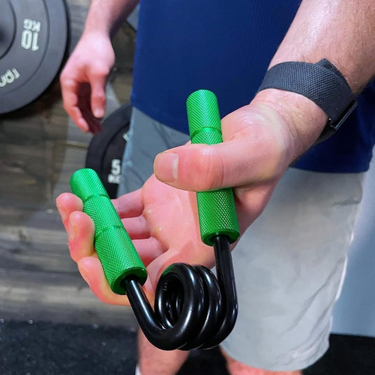 Powerball Metal Power Grippers Professional Grade - 8 weerstanden voor Grip, Pols & Arm Training (50lbs - 400lbs) - happygetfit.com