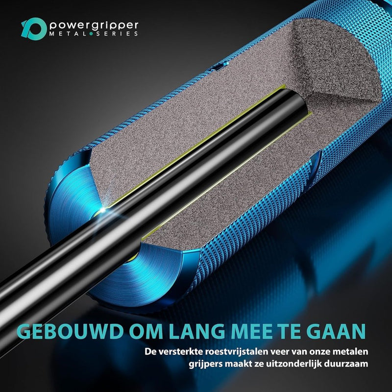 Load image into Gallery viewer, Powerball Metal Power Grippers Professional Grade - 8 weerstanden voor Grip, Pols &amp; Arm Training (50lbs - 400lbs) - happygetfit.com

