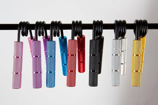 Powerball Metal Power Grippers Professional Grade - 8 weerstanden voor Grip, Pols & Arm Training (50lbs - 400lbs) - happygetfit.com