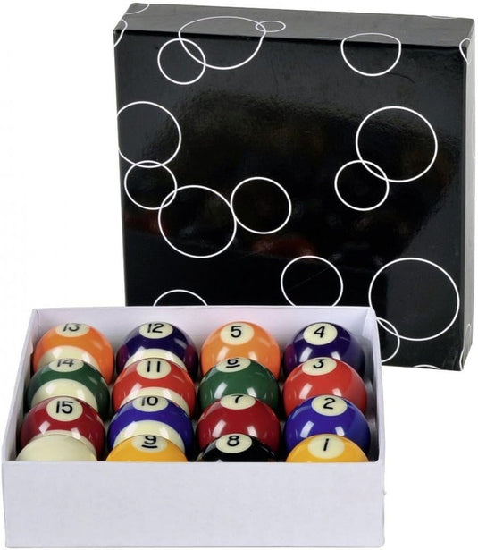 Professionele biljartbal 57 mm – standaard poolbal voor biljart en training - happygetfit.com