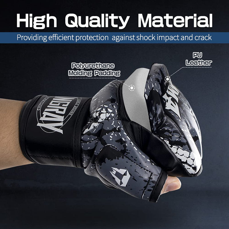 Load image into Gallery viewer, Punch Bag Training Gloves, LangRay MMA Grappling Gloves for Sparring Martial Arts Boxing Training for Adults and Kids - happygetfit.com

