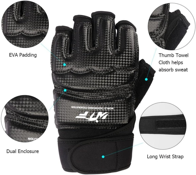 Load image into Gallery viewer, Punch Bag Training Gloves, LangRay MMA Grappling Gloves for Sparring Martial Arts Boxing Training for Adults and Kids - happygetfit.com
