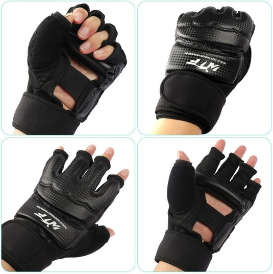 Punch Bag Training Gloves, LangRay MMA Grappling Gloves for Sparring Martial Arts Boxing Training for Adults and Kids - happygetfit.com