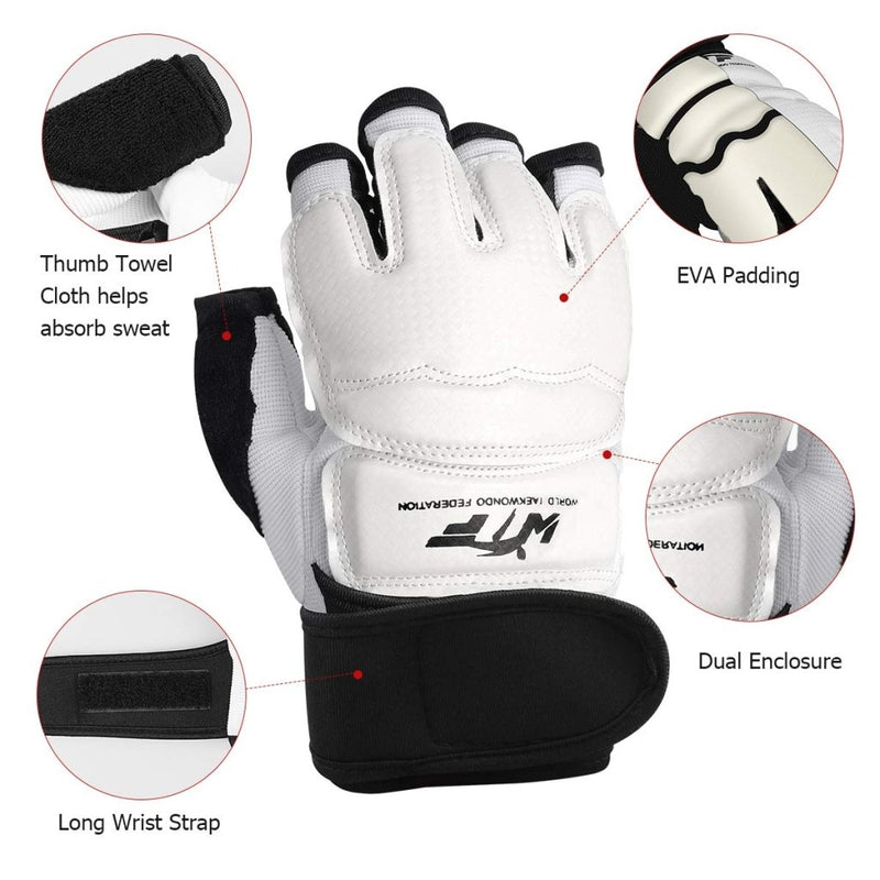 Load image into Gallery viewer, Punch Bag Training Gloves, LangRay MMA Grappling Gloves for Sparring Martial Arts Boxing Training for Adults and Kids - happygetfit.com
