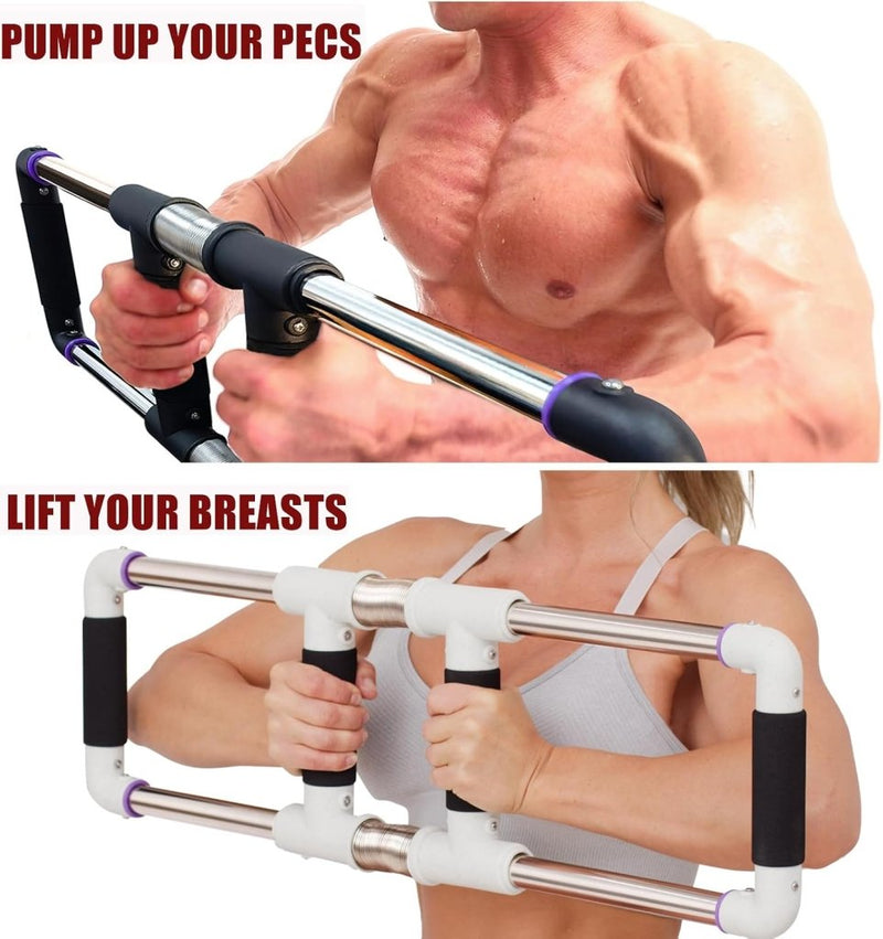 Chargez l'image dans la visionneuse de la galerie, Push down bar borsttrainer voor bovenlichaam zwart - happygetfit.com
