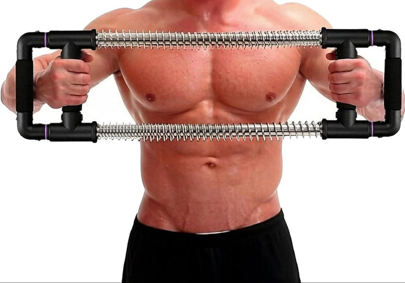 Chargez l'image dans la visionneuse de la galerie, Push down bar borsttrainer voor bovenlichaam zwart - happygetfit.com
