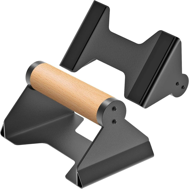 Załaduj obraz do przeglądarki galerii, Push-up bars 2 stuks met ergonomische handgrepen en antislip basis – parallettes – calisthenics - happygetfit.com
