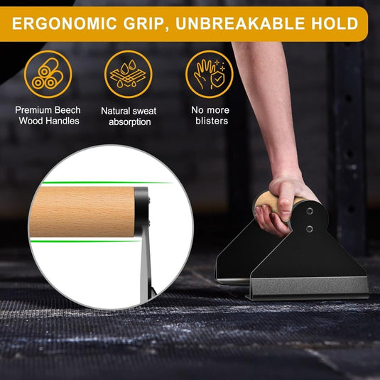 Push-up bars 2 stuks met ergonomische handgrepen en antislip basis – parallettes – calisthenics - happygetfit.com