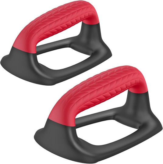 Push-up bars met ergonomische handgrepen en antislip onderzijde – opdruksteunen – calisthenics - happygetfit.com