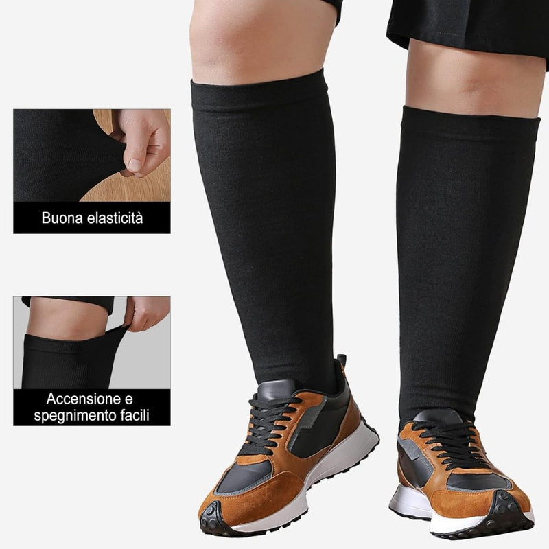 Laad afbeelding in Galerijviewer, PUTUO Compressiesokken voor Dames en Heren: Compressiesokken Sokken voor Vliegen Atletiek Lopen Reizen Fietsen Sport 1 paar - happygetfit.com
