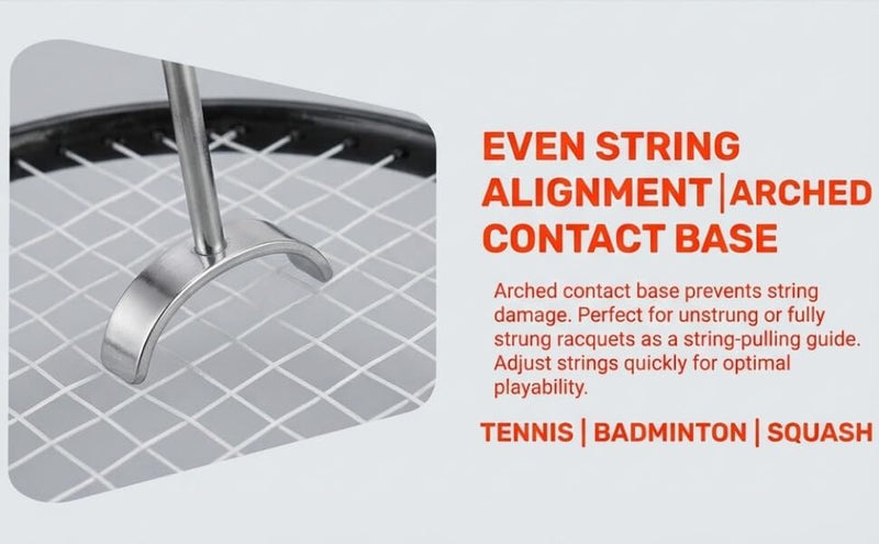 Load image into Gallery viewer, Racket bespanghulp voor tennis badminton en squash - happygetfit.com
